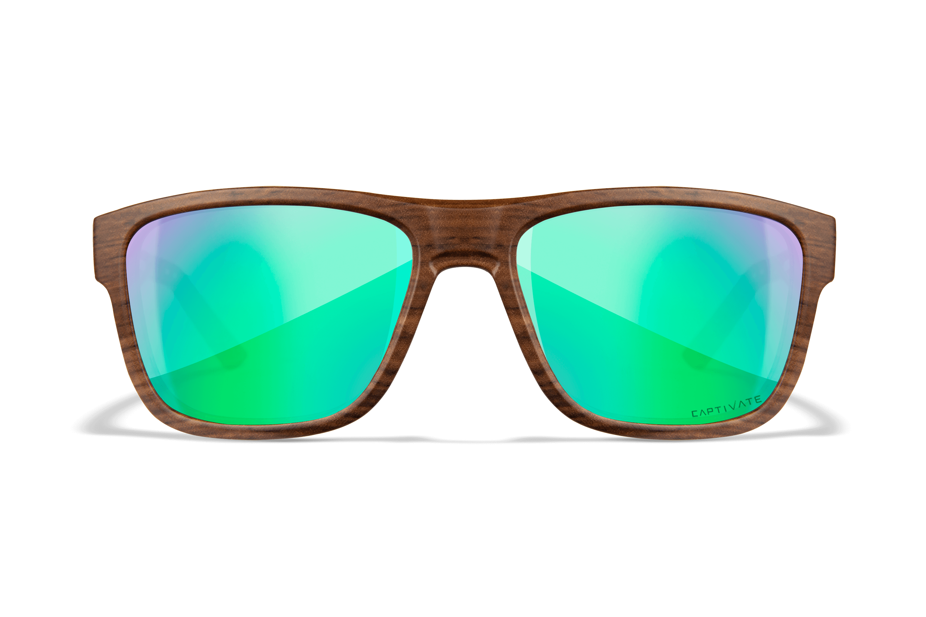 WX Ovation Sunglasses - CAPTIVATE™ Polarized Green Mirror Lenses