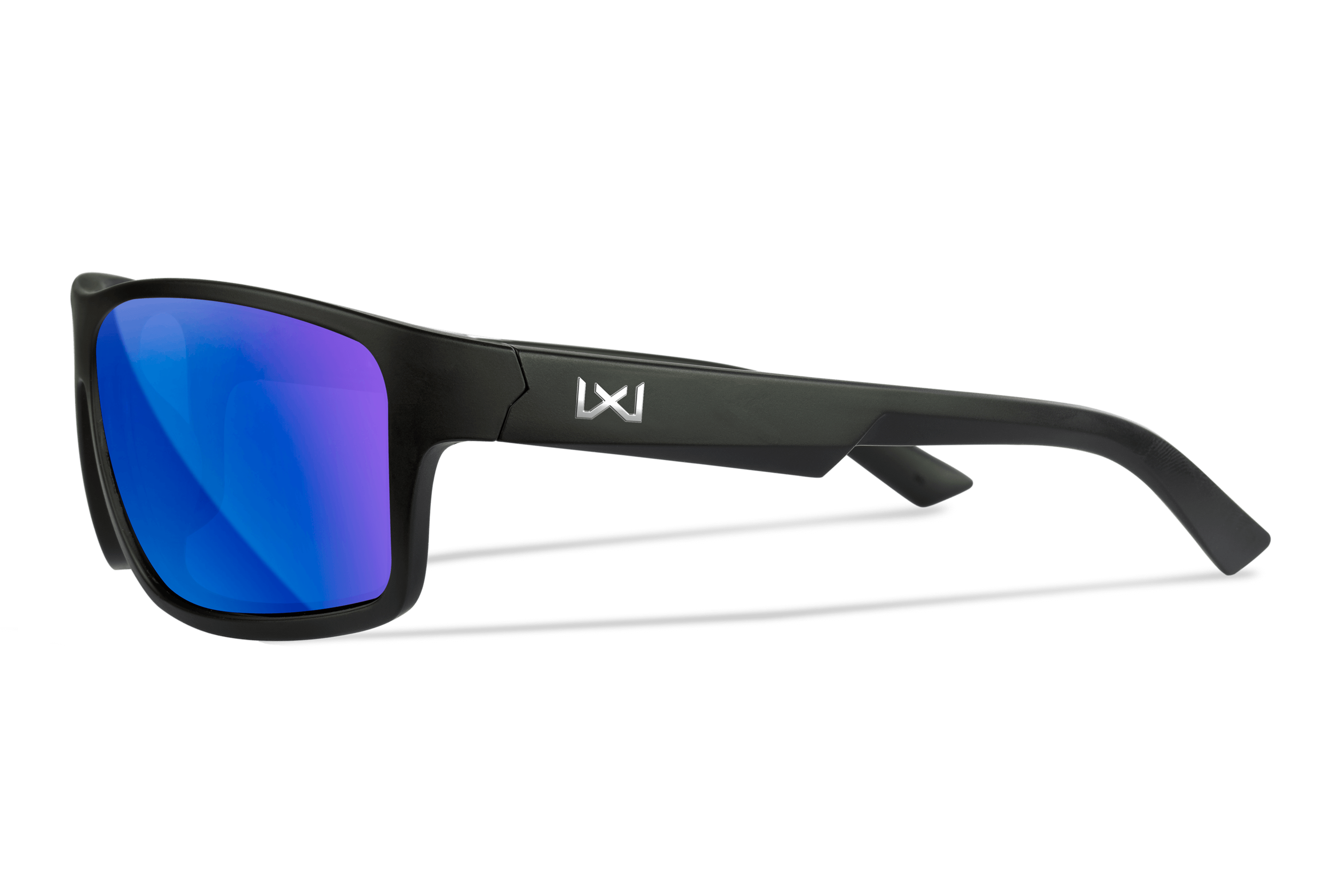 WX Peak Sunglasses - CAPTIVATE™ Polarized Blue Mirror Lenses | Wiley X