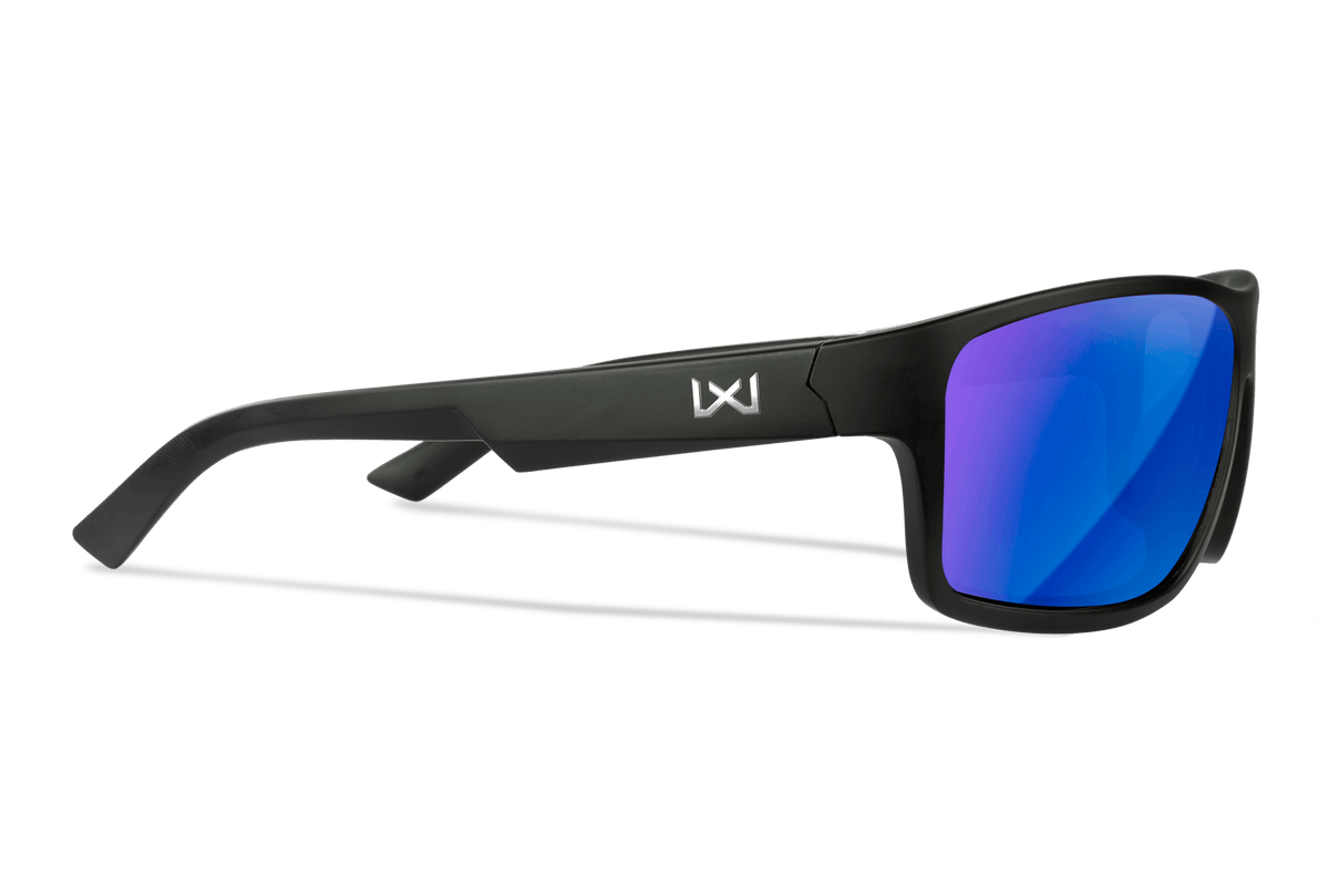 WX Peak Sunglasses - CAPTIVATE™ Polarized Blue Mirror Lenses | Wiley X