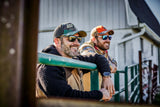 Man wearing the WX AXE Captivate Polarized Tungsten Mirror Lenses with Matte Black Frame