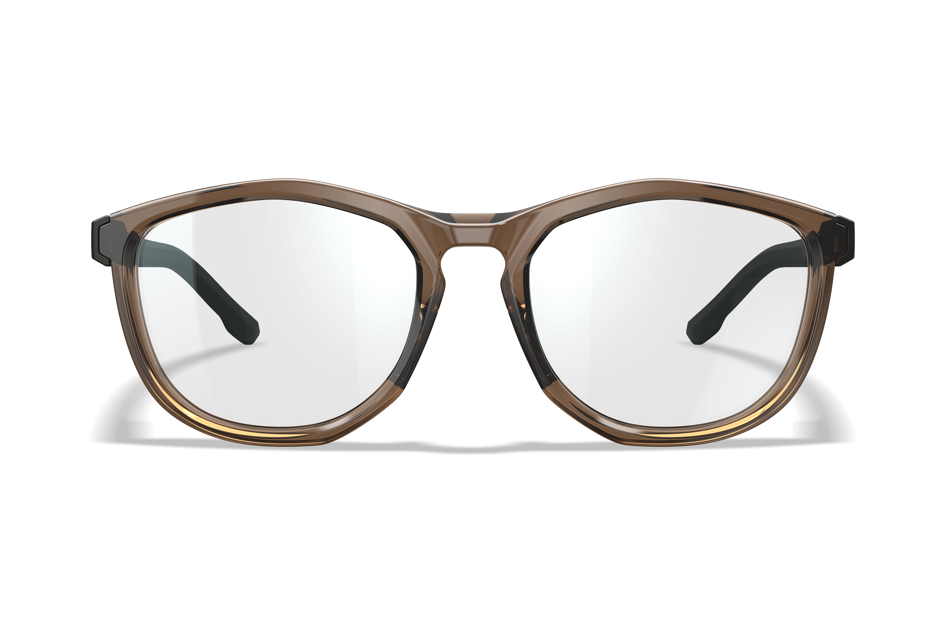 WX Bravo - Gloss Crystal Tan with Matte Black Temples | Wiley X