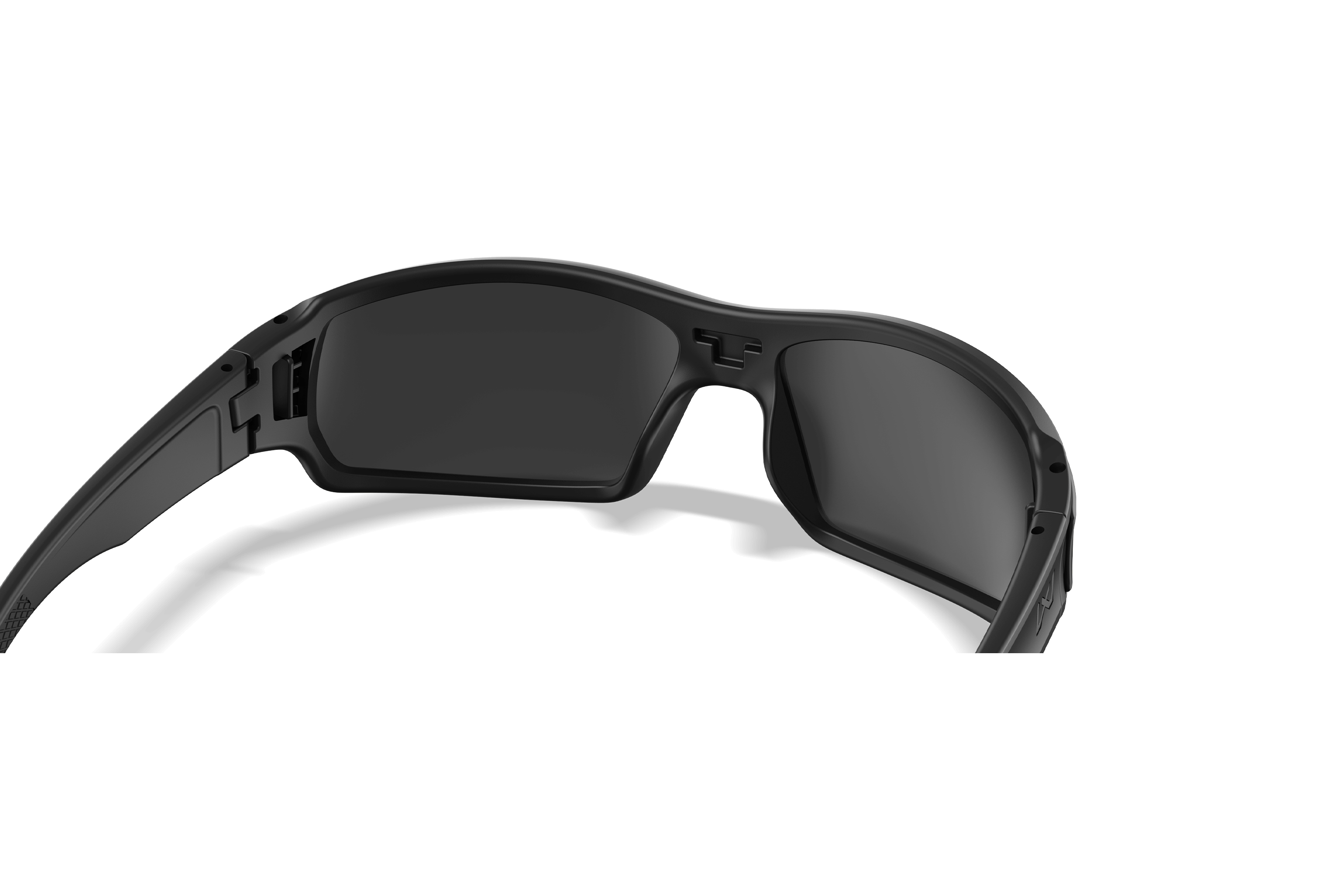 WX Breach 2.5 XL Sunglasses - Grey/Clear/Rust Lenses - Matte Black