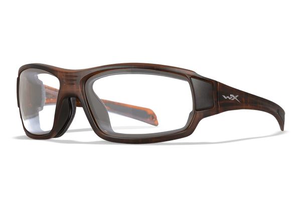 WX Breach Matte Hickory Frame | Authentic Wiley X Prescription