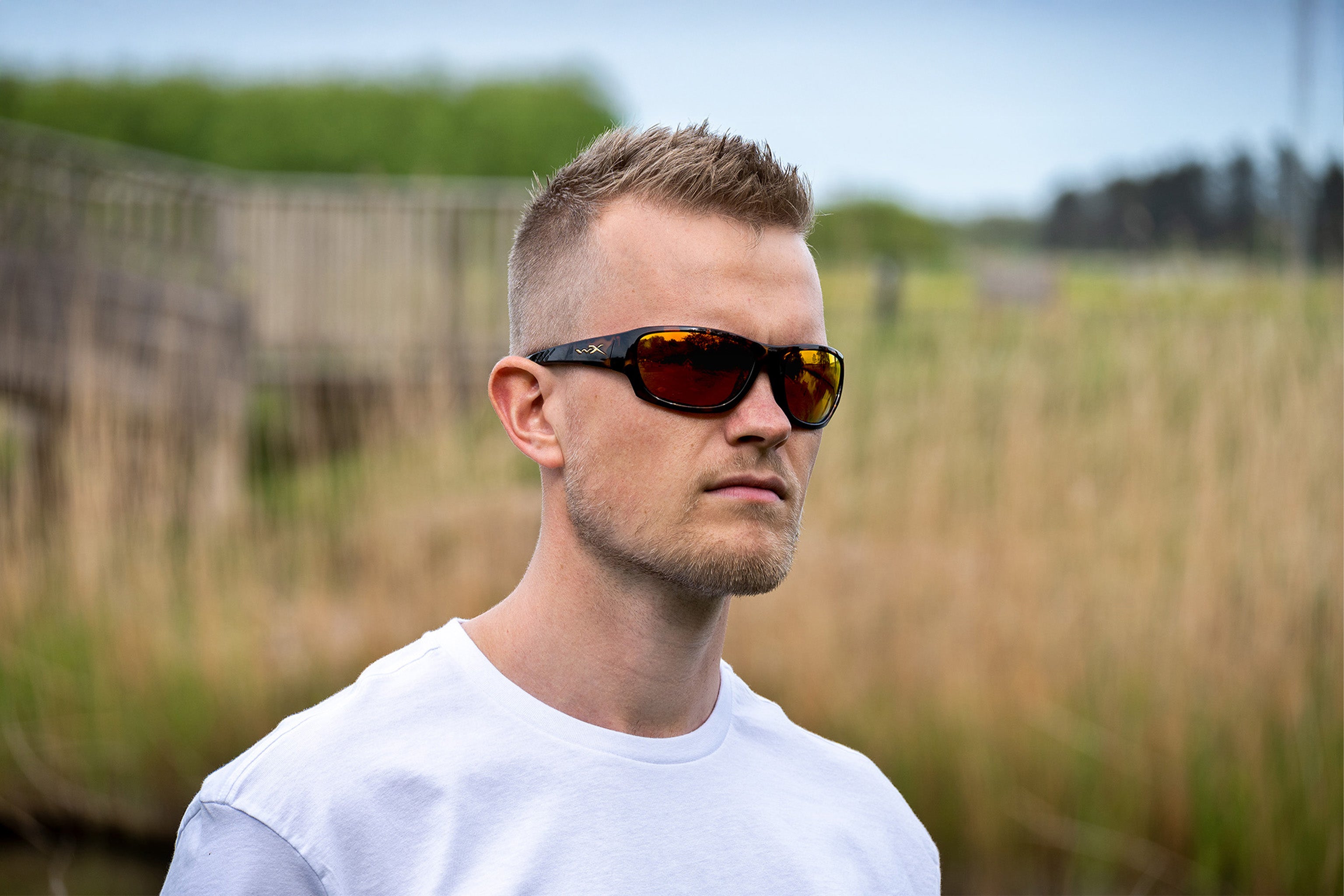 Wiley X WX Rcon サングラス WX Recon Sunglasses - CAPTIVATE™ Grey (Non-Polarized) Lenses | Wiley X