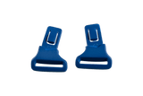 WX Fierce Matte Blue Indigo Clips