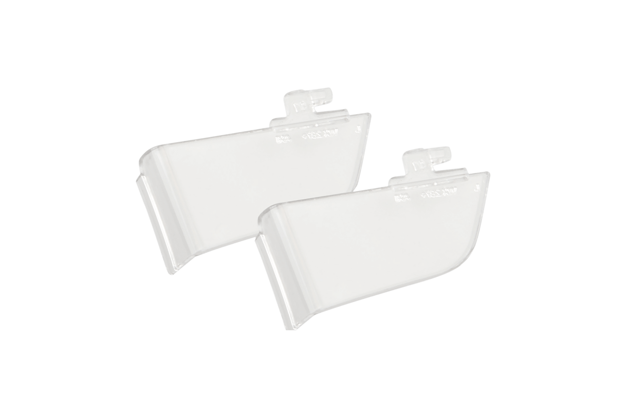 WX Fusion Clear Permanent Side Shields