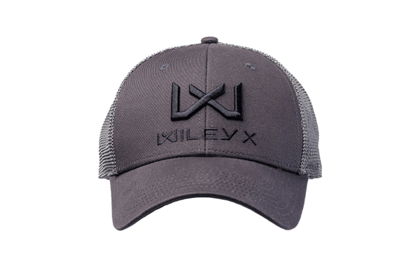 WX Trucker Hat (Dark Clay/Black Logo) - Apparel | Wiley X