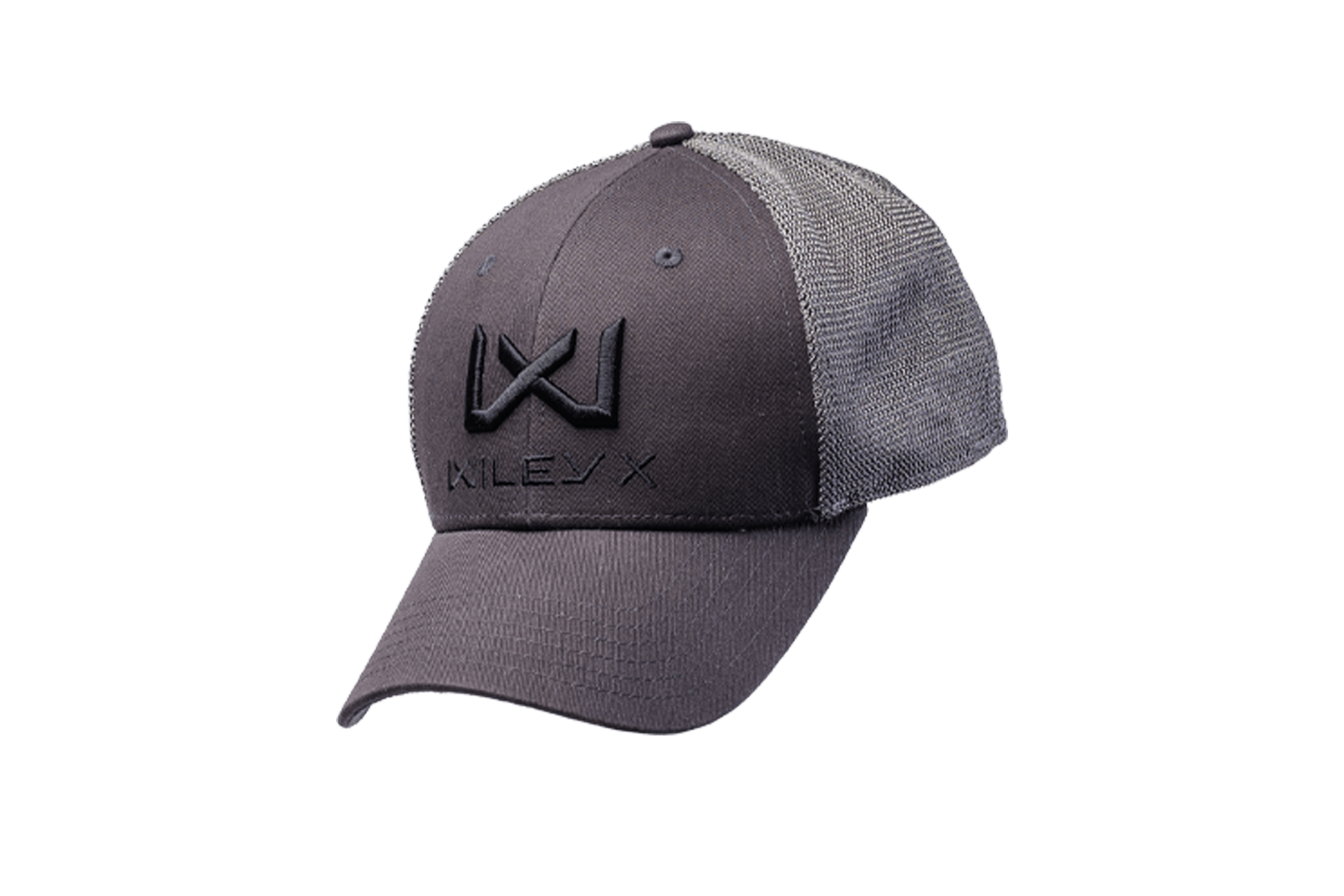 HARDIES HARDWARE CURVE TRUCKER HATS SUEDE - BLA