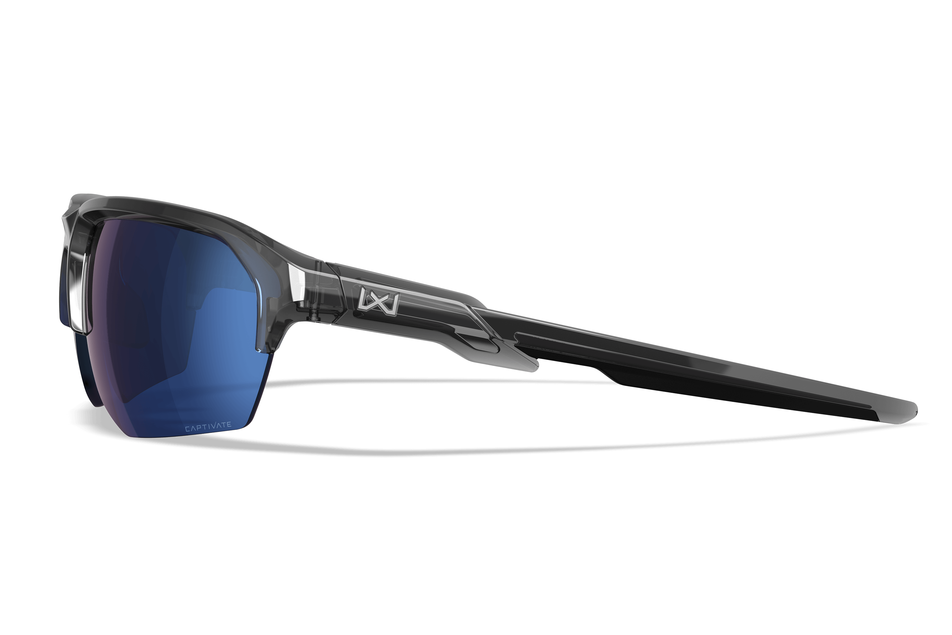 WX JAKL Sunglasses - CAPTIVATE™ Polarized Blue Mirror Lenses