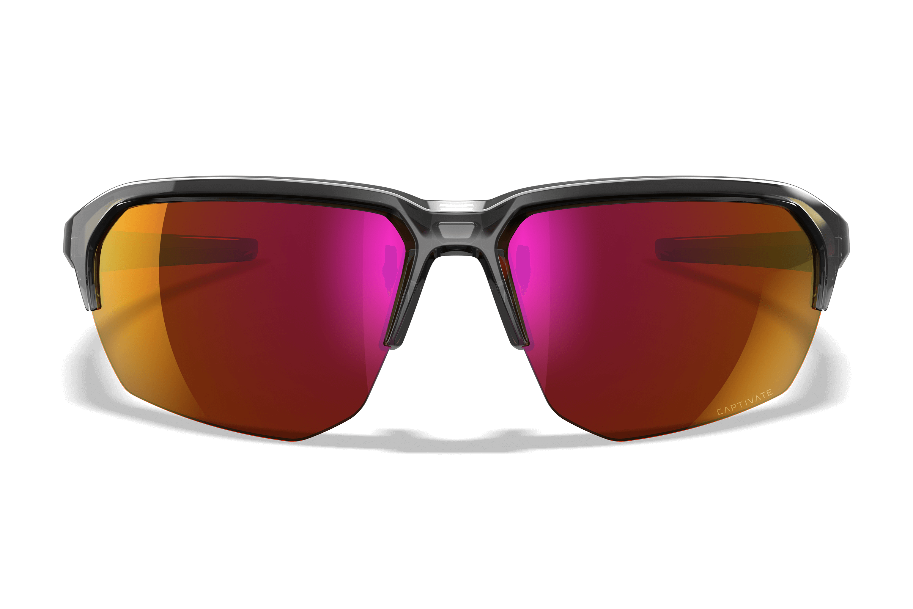 WX JAKL Sunglasses - CAPTIVATE™ Non-polarized Red Mirror