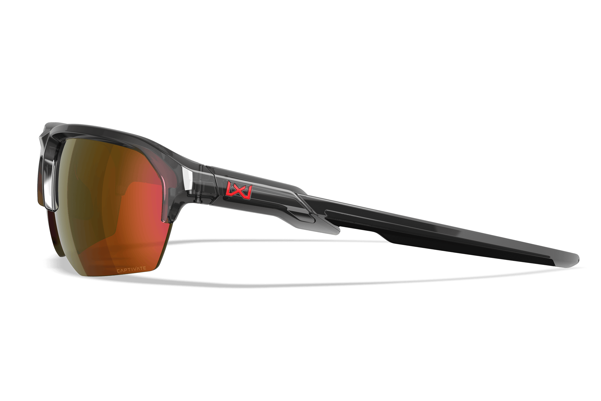 WX JAKL Sunglasses - CAPTIVATE™ Non-polarized Red Mirror Lenses WX JAKL Sunglasses - CAPTIVATE™ Non-polarized Red Mirror Lenses