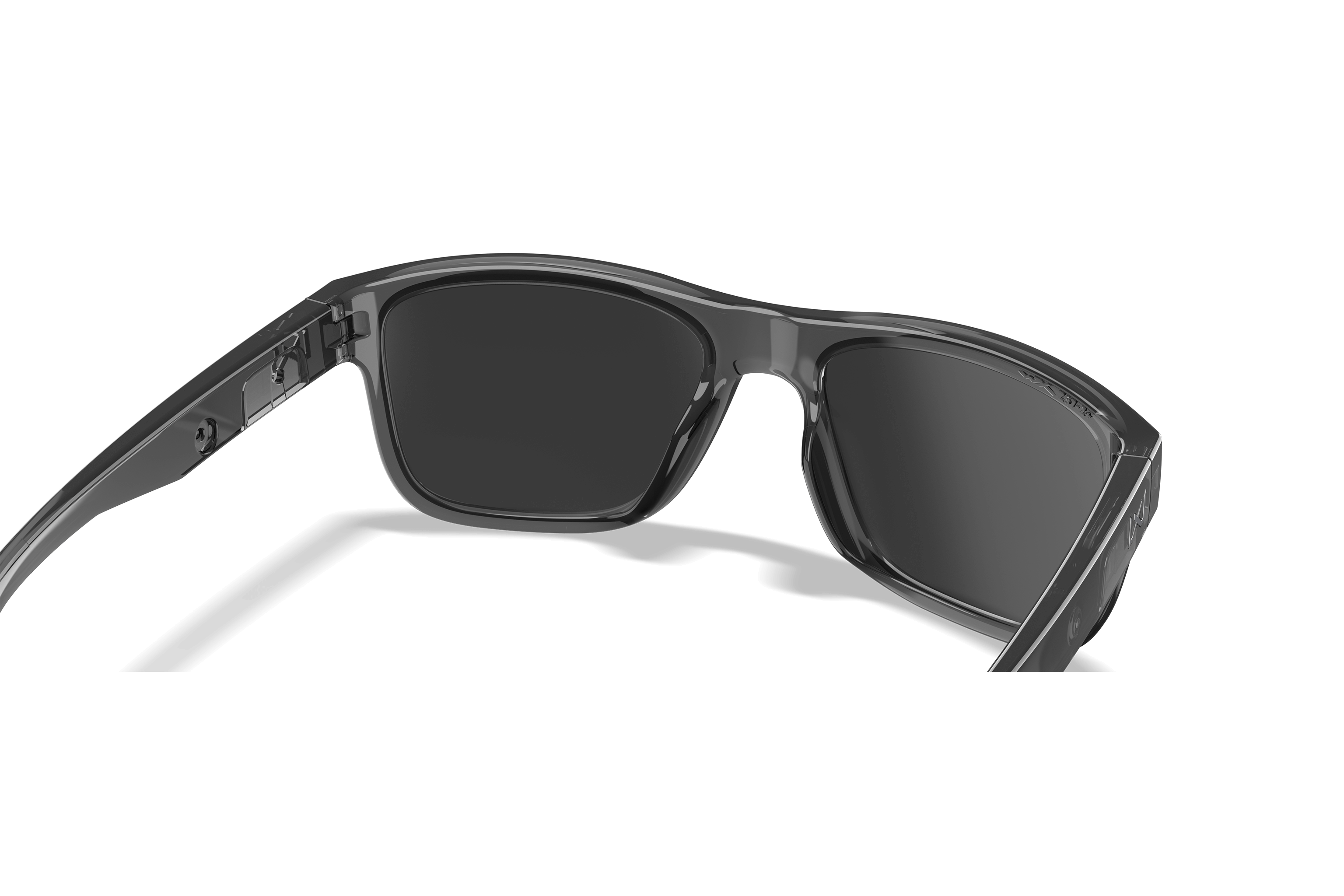WX Ovation Sunglasses - Gloss Crystal Dark Grey Frame | Wiley X