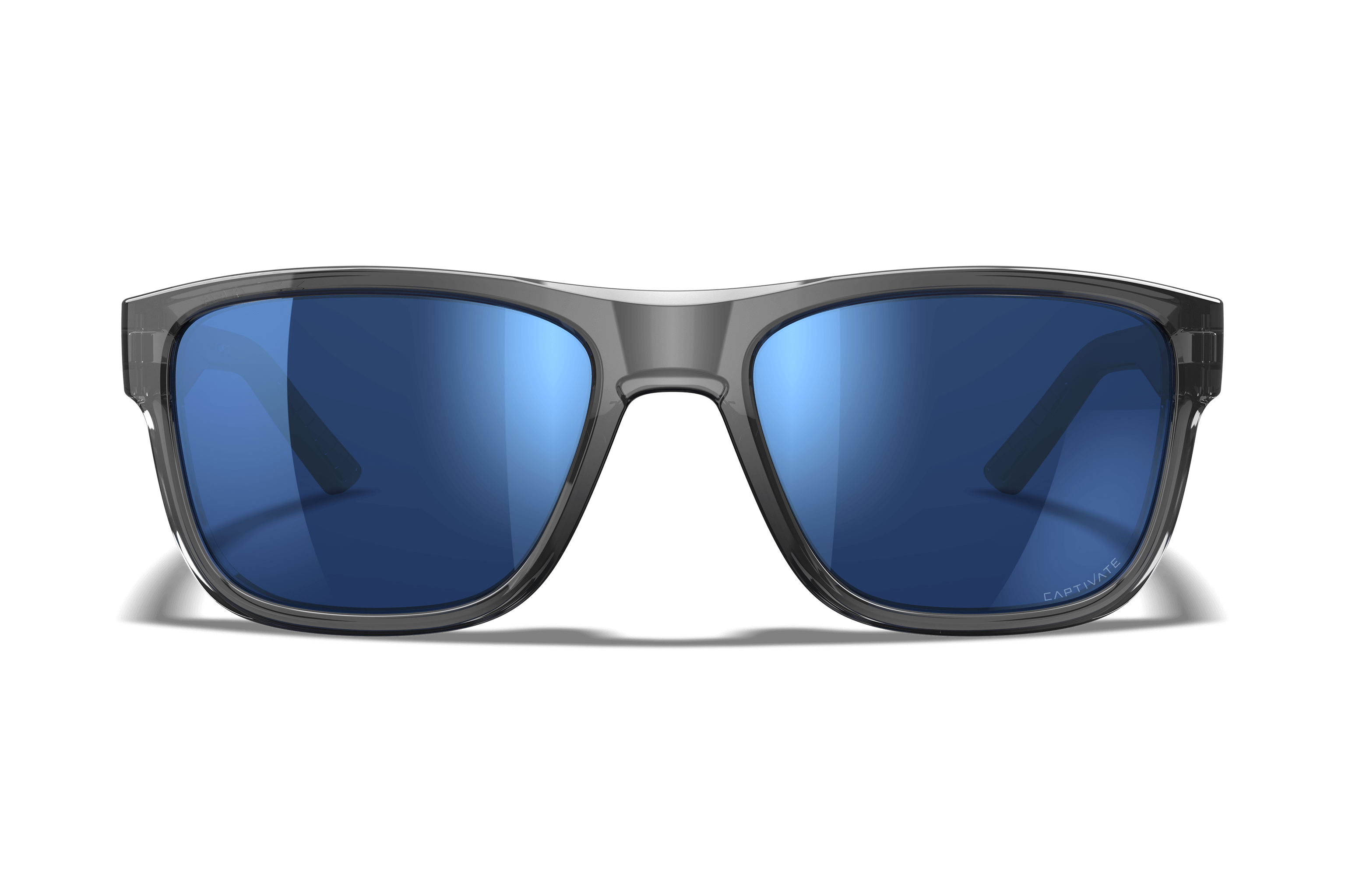 WX Ovation Sunglasses - CAPTIVATE™ Polarized Blue Mirror