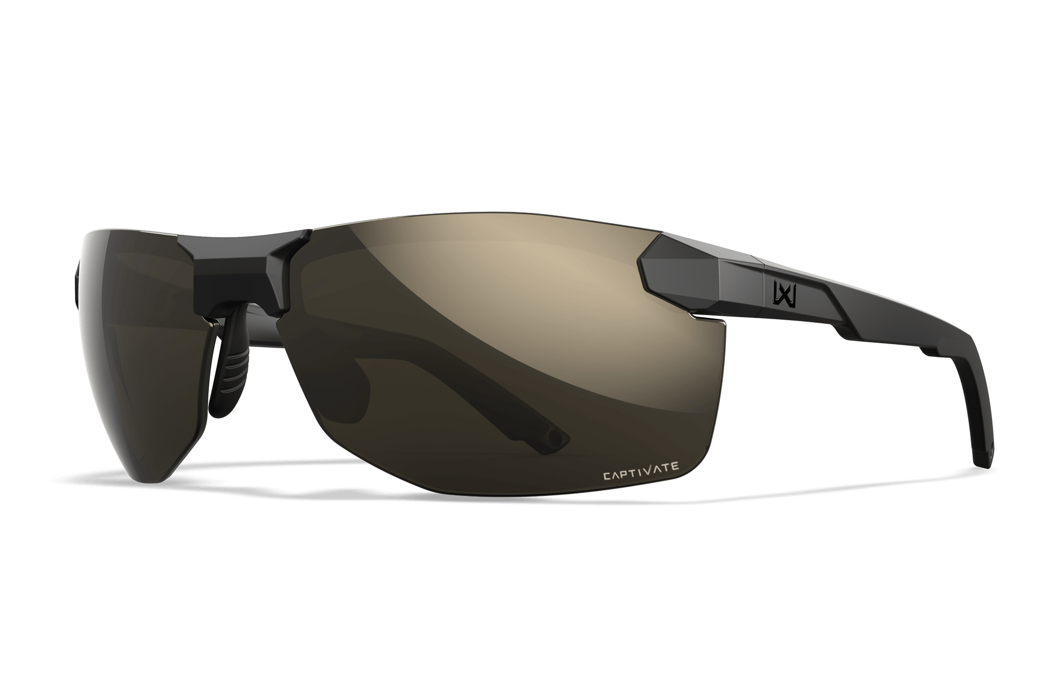 WX Prime XL Sunglasses - CAPTIVATE™ Polarized Tungsten Mirror WX Prime XL Sunglasses - CAPTIVATE™ Polarized Tungsten Mirror
