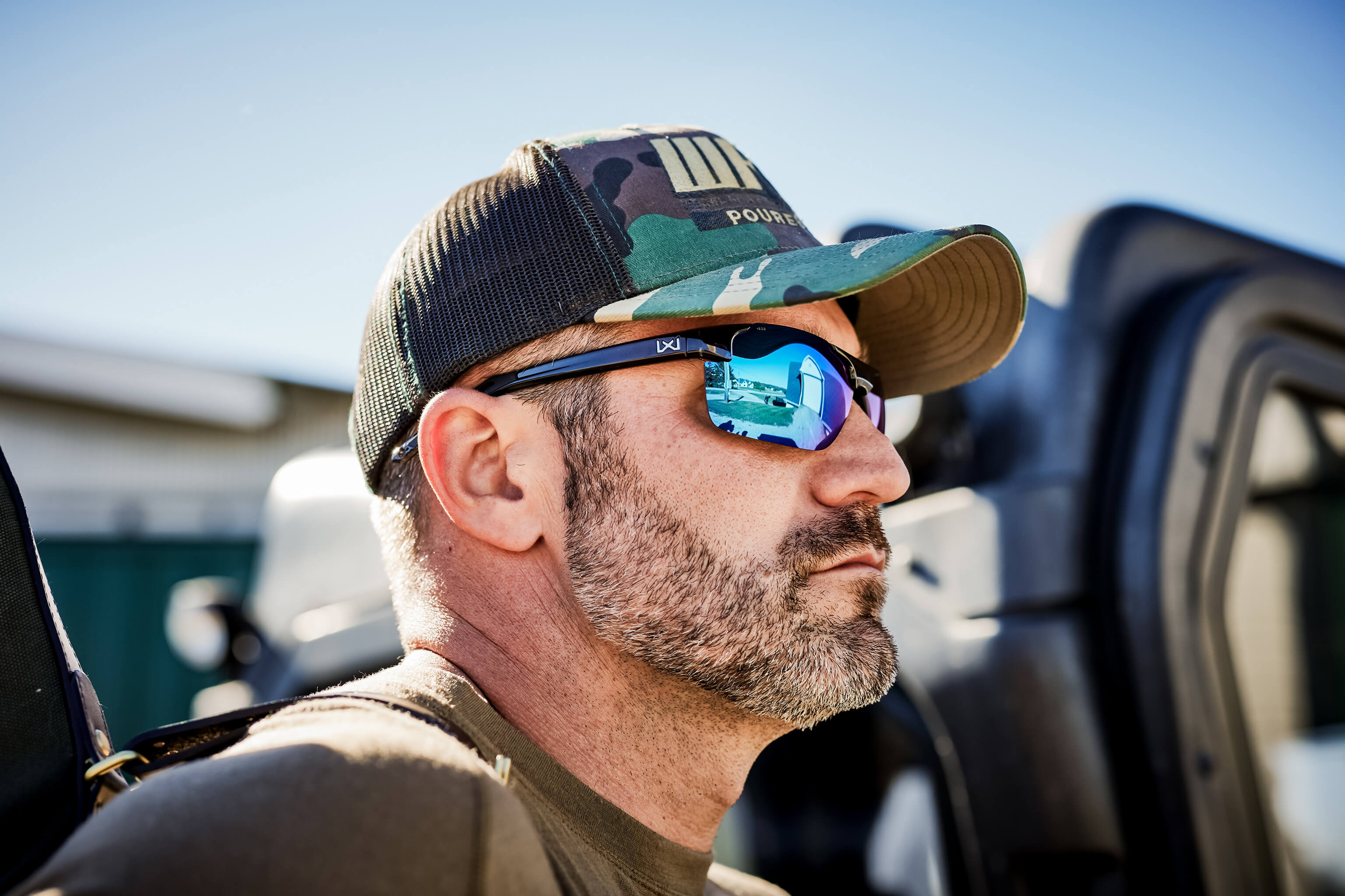 WX Prime Sunglasses - CAPTIVATE™ Polarized Blue Mirror Lenses