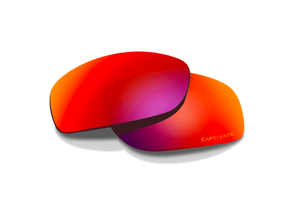 WX SIERRA CAPTIVATE™ Red Mirror Replacement Lenses | Wiley X