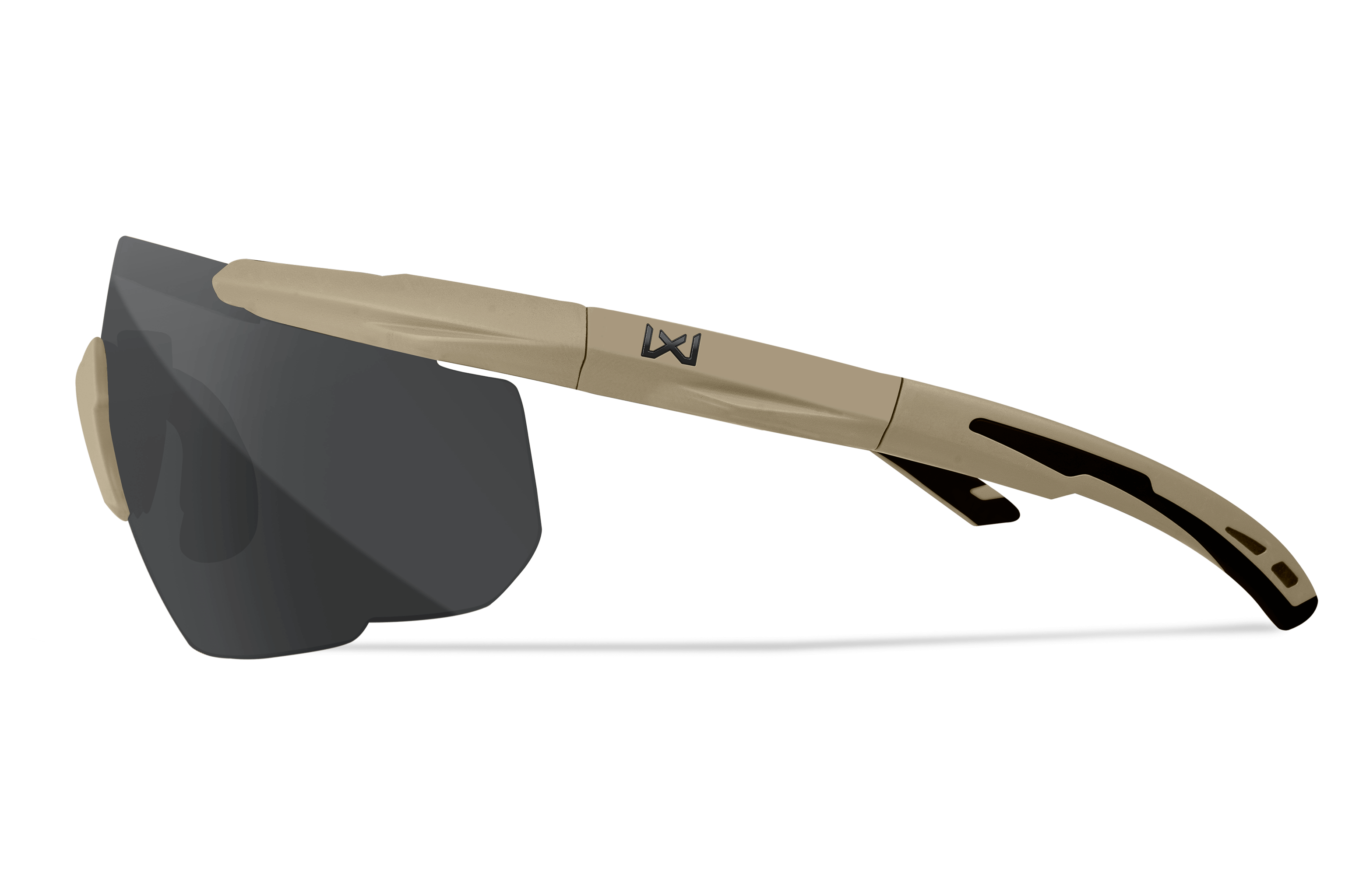 Saber Advanced - Tan Frame Smoke Grey/Clear/Rust Lenses
