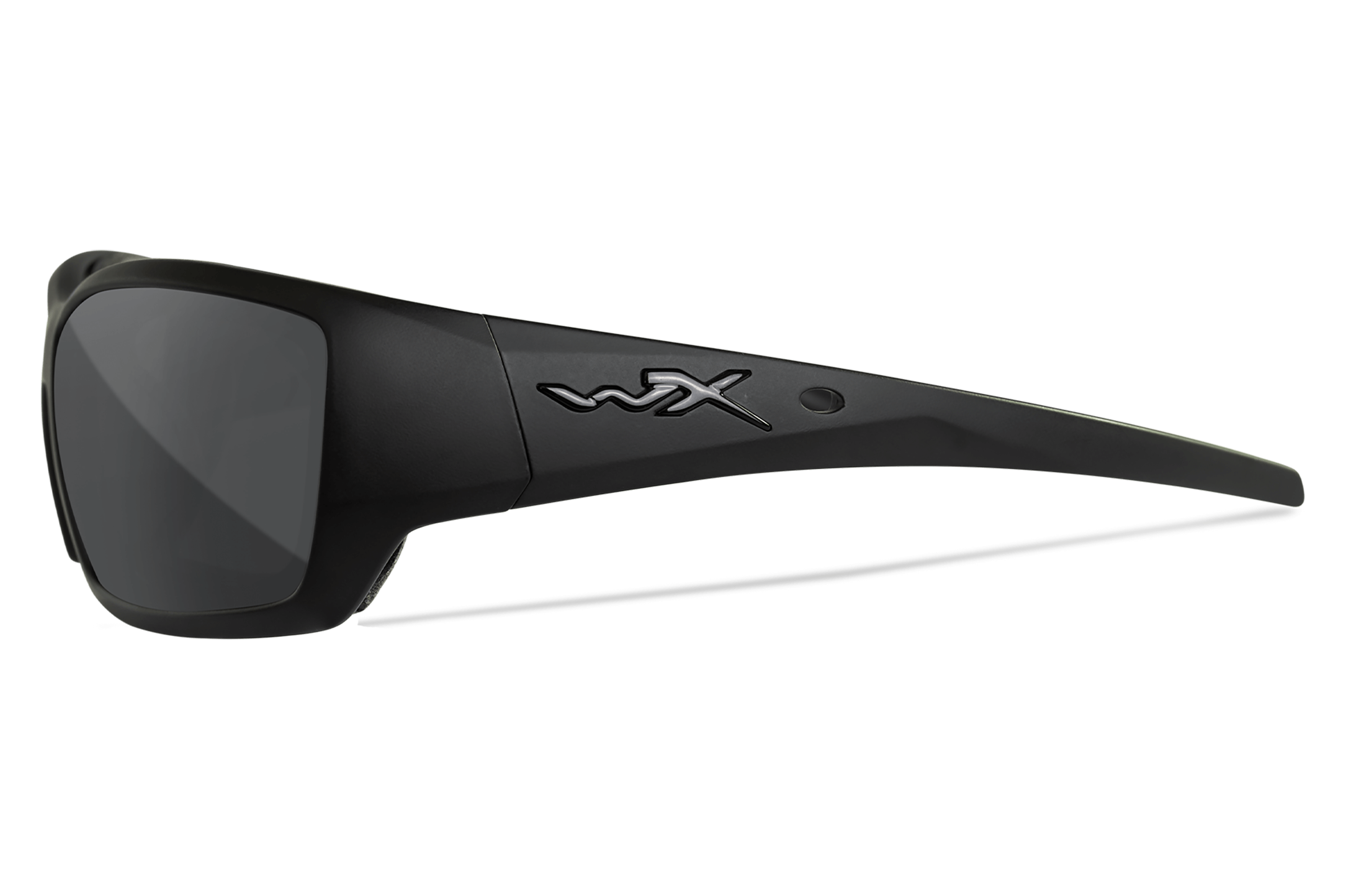 WX Shadow Alternative Fit Sunglasses - Matte Black with Grey Lenses