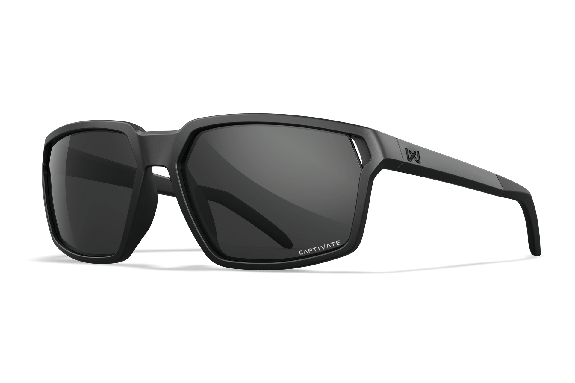 WX Sierra Sunglasses - CAPTIVATE™ Grey (Non-Polarized) Lenses