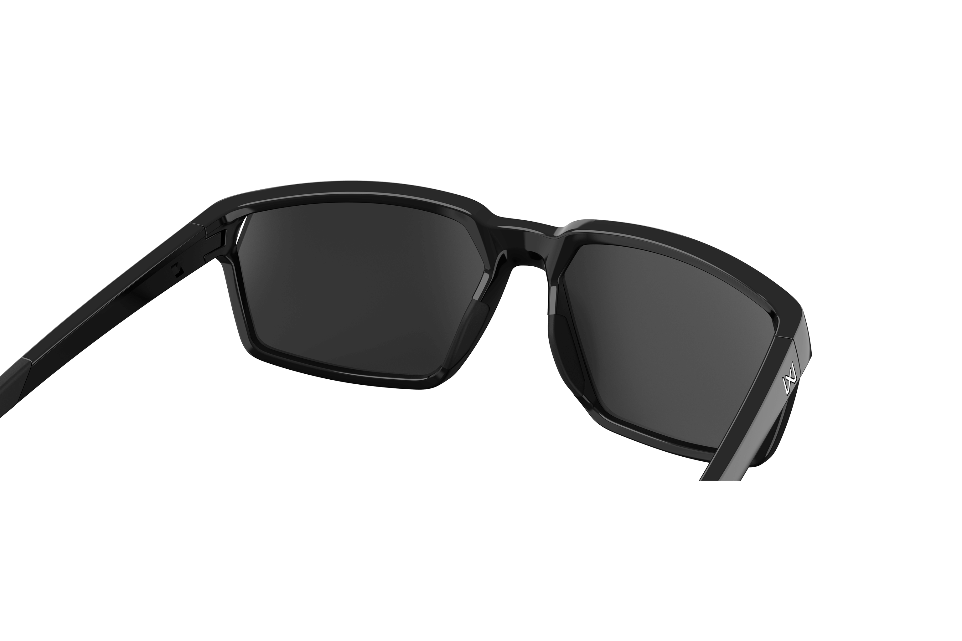 WX Sierra Sunglasses - CAPTIVATE™ Polarized Black Mirror Lenses