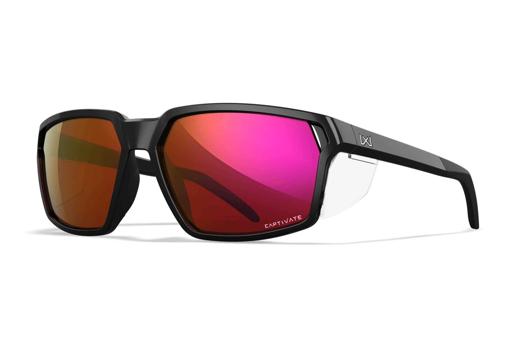 WX Sierra Sunglasses - CAPTIVATE™ Red Mirror (Non-Polarized WX Sierra Sunglasses - CAPTIVATE™ Red Mirror (Non-Polarized