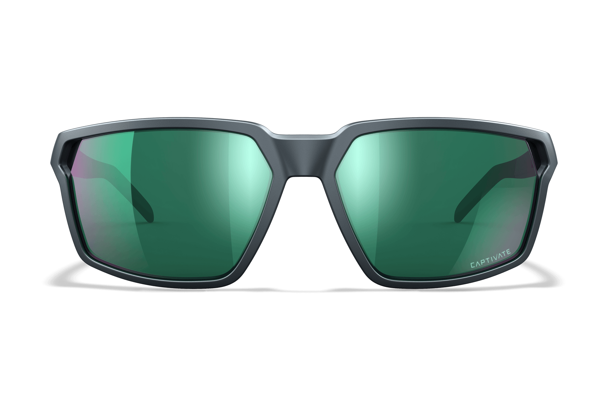 WX Sierra Sunglasses - CAPTIVATE™ Polarized Green Mirror Lenses WX Sierra Sunglasses - CAPTIVATE™ Polarized Green Mirror Lenses
