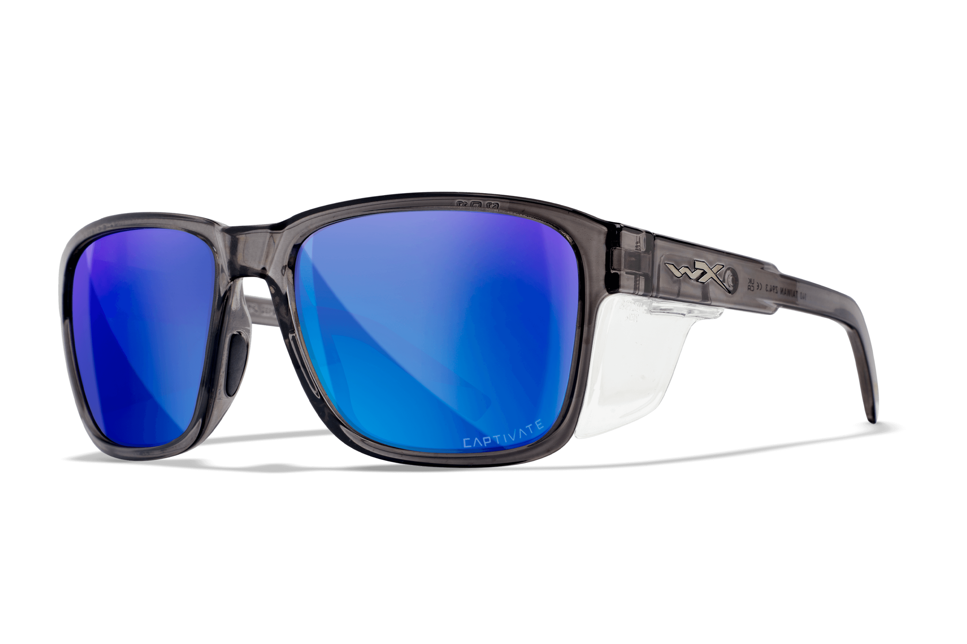 UNIQUE社【PROMETHEUS55インチ】 WX Trek Sunglasses - CAPTIVATE™ Polarized Blue Mirror Lenses | Wiley X