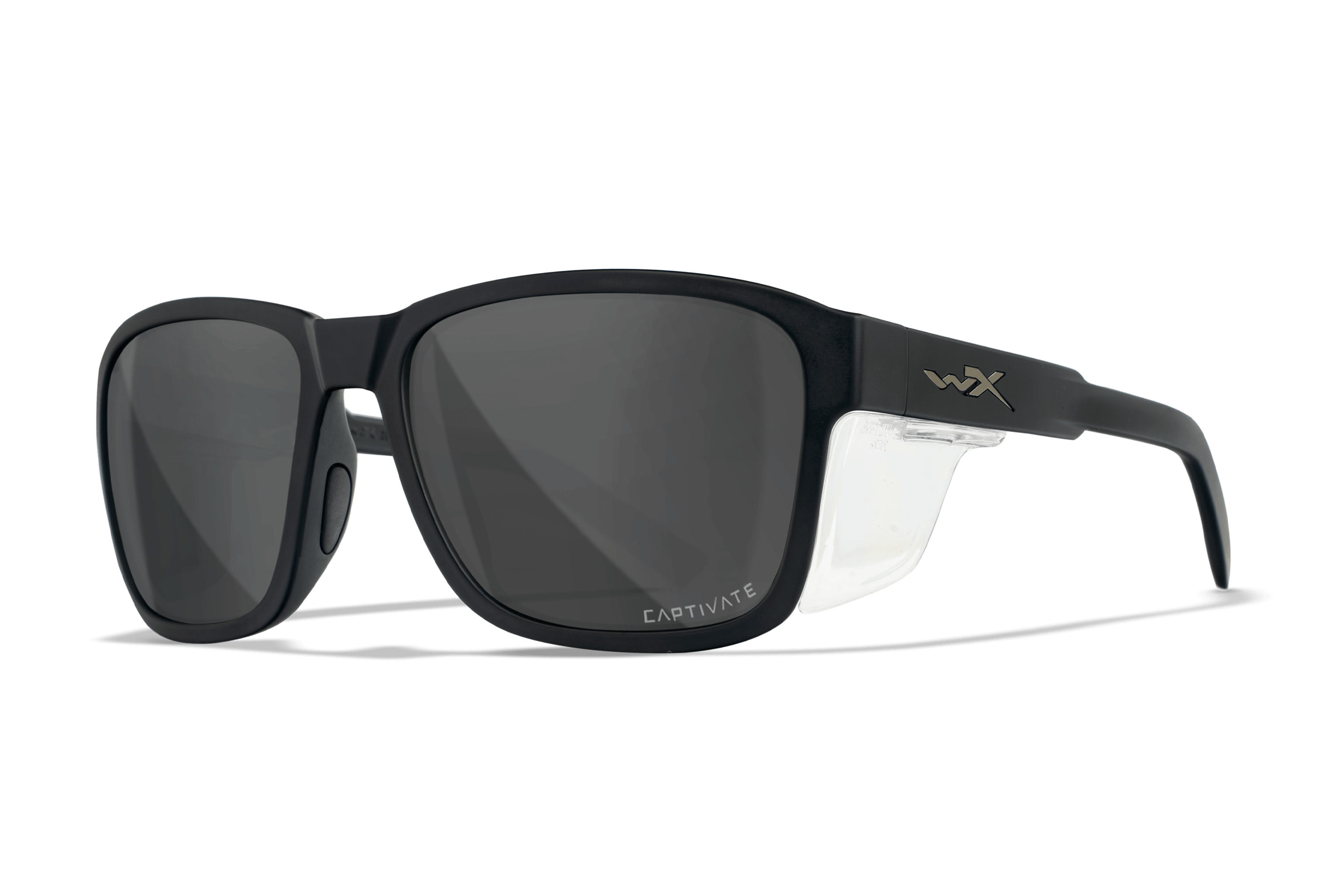 WX Trek Sunglasses - CAPTIVATE™ Polarized Grey Lenses | Wiley X