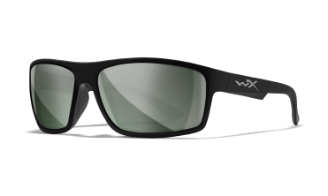 Peak Silver Flash Lenses with Black Frame Sunglasses
