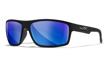 WX Peak CAPTIVATE Polarized Blue Mirror Lens Sunglasses