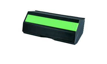 Youth Force® Black Case with Lime Green Ruler