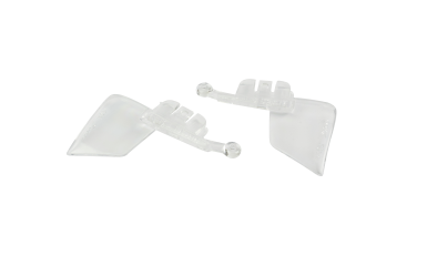 WX OVATION CLEAR REMOVABLE SIDE SHIELDS