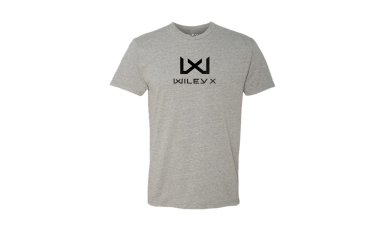 Wiley X Logo Tee - Heather Gray