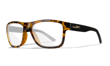 WX Ovation Eyeglasses Gloss Rich Tortoise with Black Temples Front