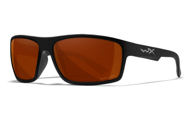 WX Peak CAPTIVATE Polarized Bronze Mirror Lens Sunglasses