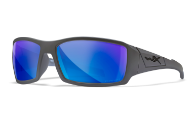 WX Twisted CAPTIVATE Blue Mirror Sunglasses