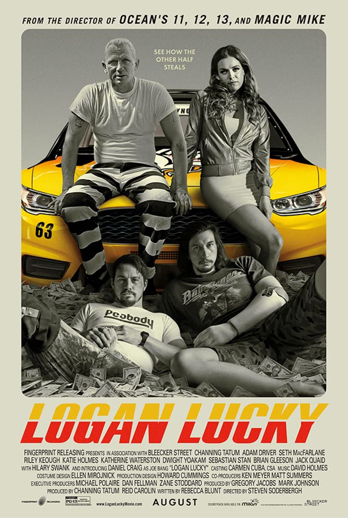 Wiley X Sunglasses featured in the movie Logan Lucky